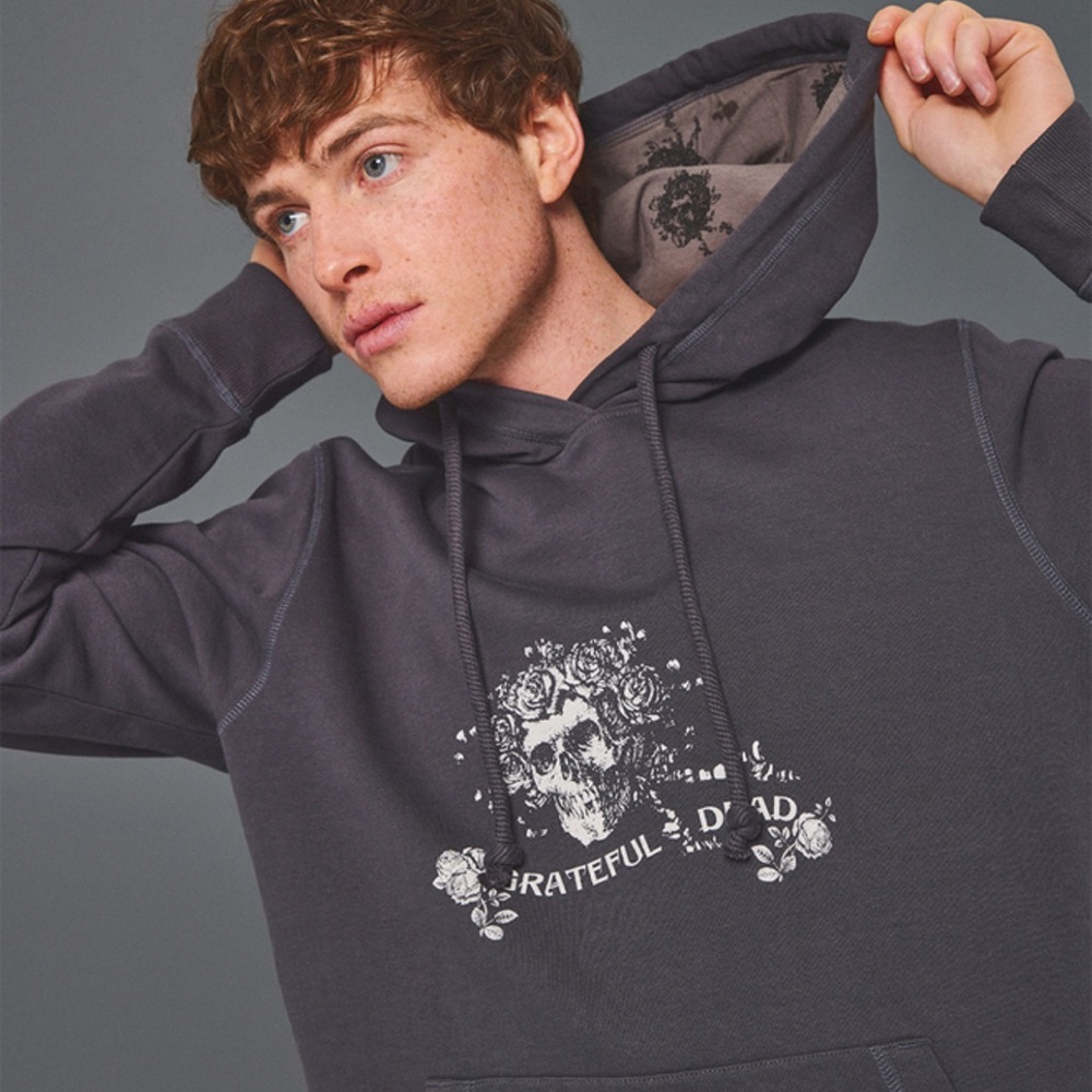 PACT X GRATEFUL DEAD HOODIE UNISEX SMALL